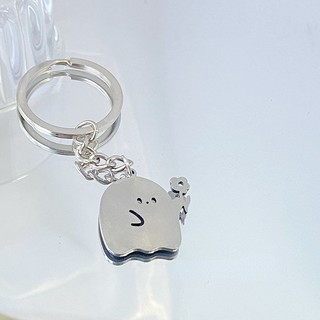 Dễ Thương Móc Khóa Hình Ma dango Vui Nhộn Cho Cặp Đôi