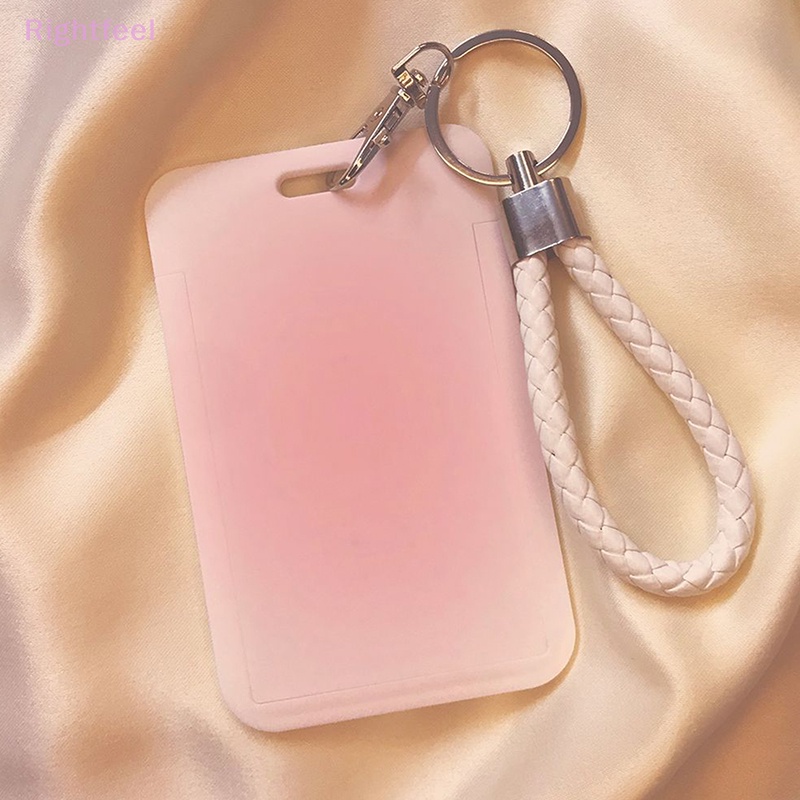 Ví Đựng Thẻ id / Danh Thiếp Màu Hồng Dễ Thương Mới