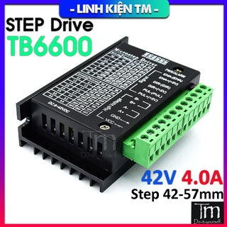 Mạch Điều Khiển Động Cơ Bước Step Motor TB6600 42V 4A Tản Nhiệt Dày