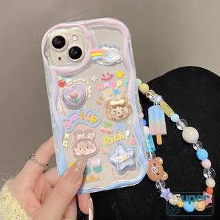 Ốp Điện Thoại Mềm Hình Gấu Thỏ 3d Cho iphone 13 11 12 pro max xs max 15 plus se 2020 11 7 8 6s 6 plus xr x 14 15 3d