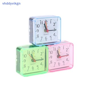 1 Đồng Hồ Báo Thức Để Bàn mini Hình Vuông vhdd Dùng Trang Trí Phòng Ngủ