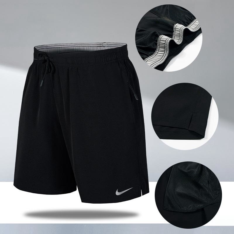 Quần Short nike Vải Dệt Màu Trơn Thoáng Khí Nhanh Khô Size m-6xl Thời Trang Cao Cấp Cho Nam