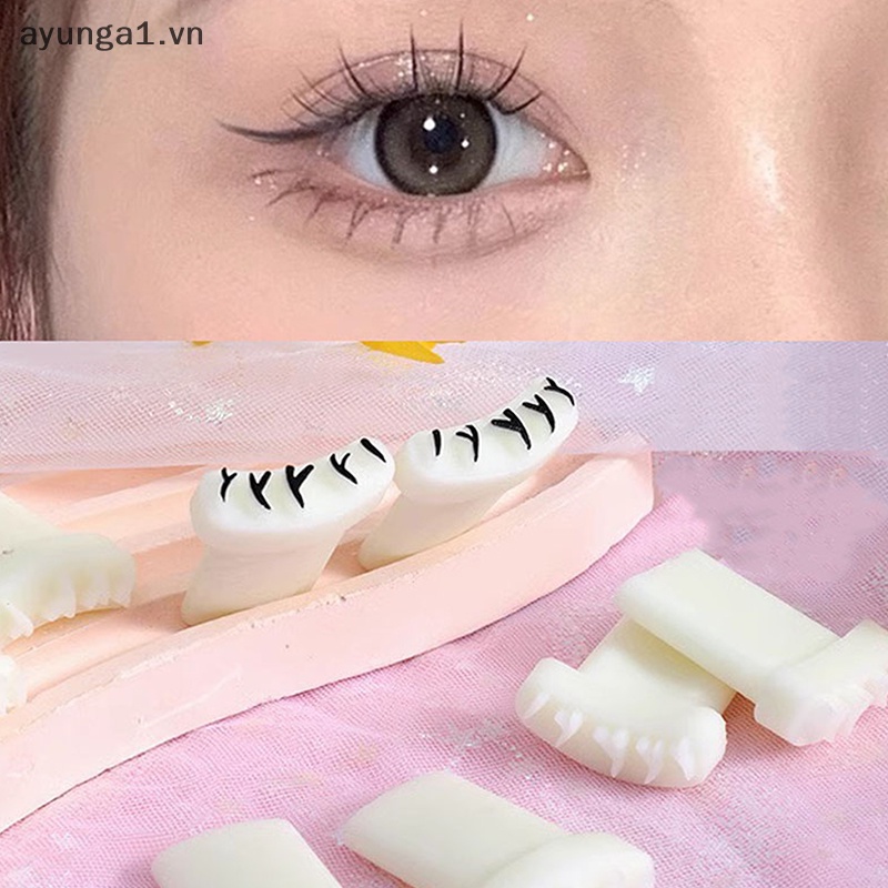 Nhãn Dán Lông Mi Giả Bằng Silicon Tự Nhiên Cho Người Mới Bắt Đầu