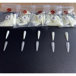 Móng úp nhám hsm lẻ size form nhọn size 5, 6, 7, 8 & 9