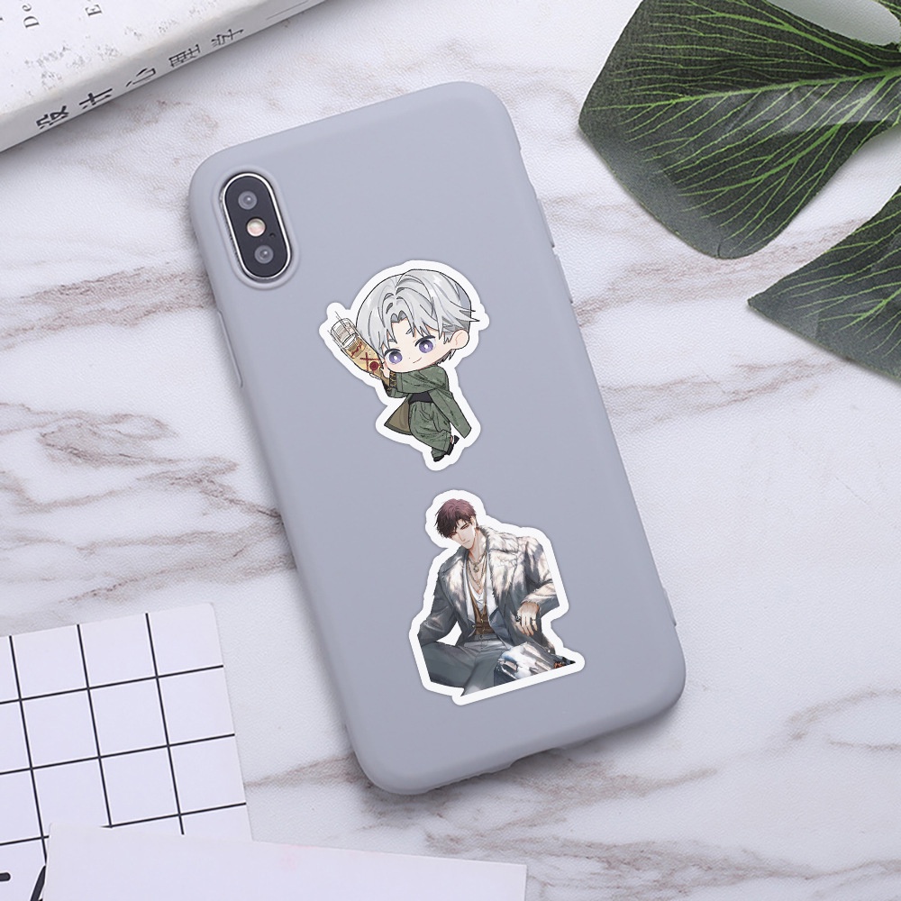 Bộ 100 Miếng Dán Trang Trí Mũ Bảo Hiểm / Bút Chì In Họa Tiết graffiti Độc Đáo