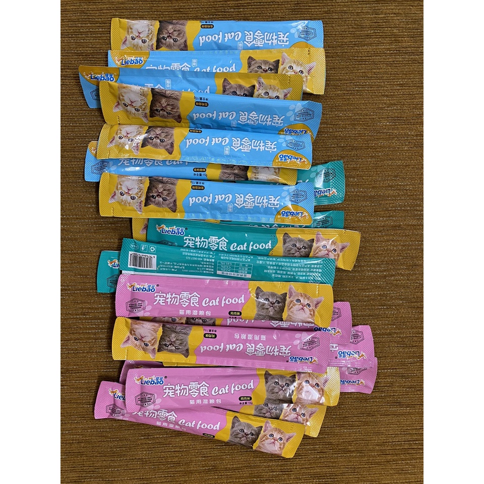 Súp thưởng CAT FOOD LIEBAO giá rẻ cho mèo 15g