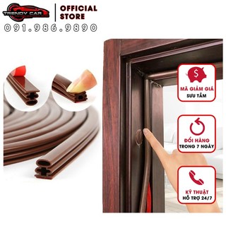 Gioăng cách âm khung cửa, Ron chịu lực cao cấp dày 10-15mm đàn hồi cao ngăn bụi côn trùng phù hợp mọi loại Gioăng cộng
