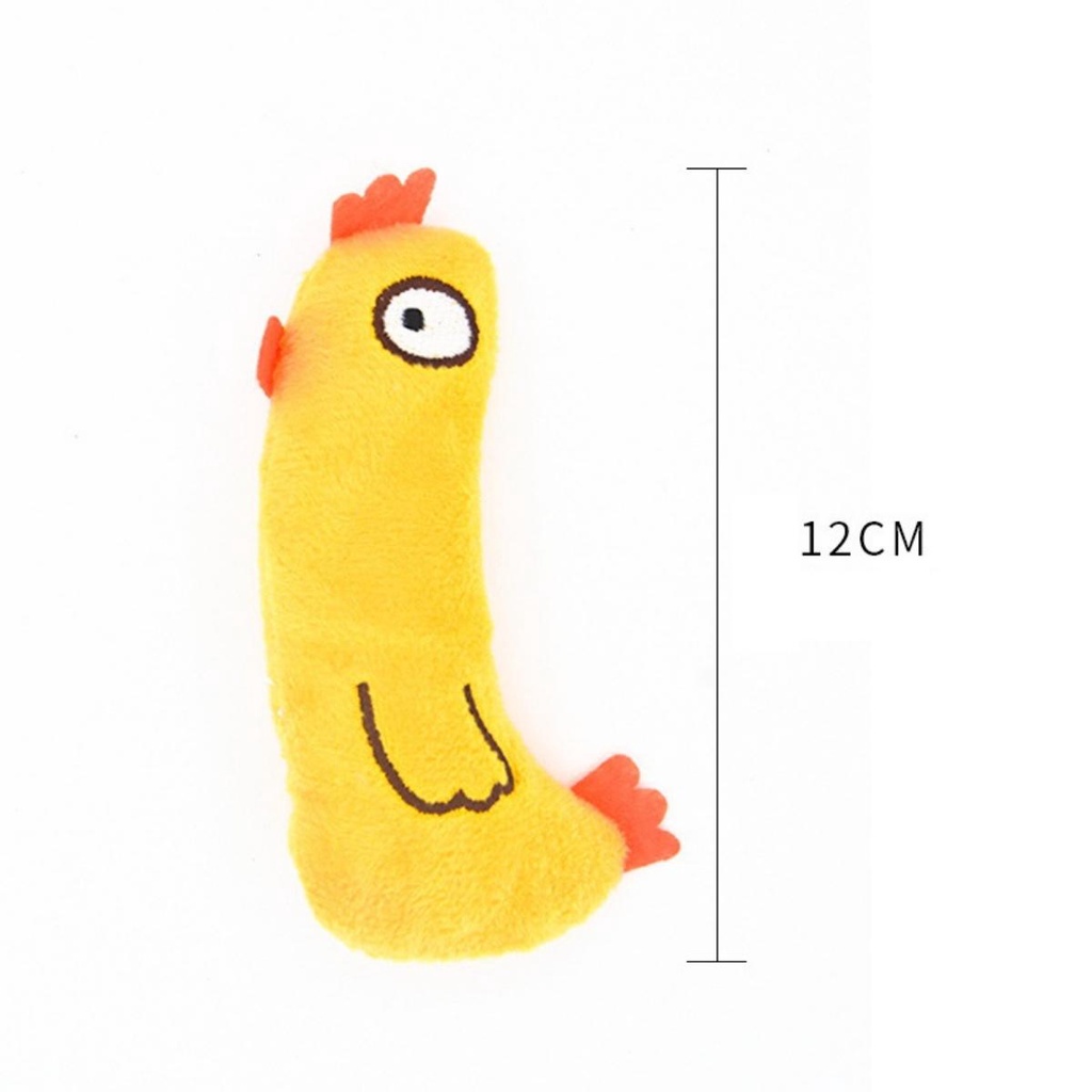 Đồ chơi cho mèo hình thú nhồi bông nhồi cỏ bạc hà giúp mèo giải trí, nhiều hình đáng yêu – UNU Pet House