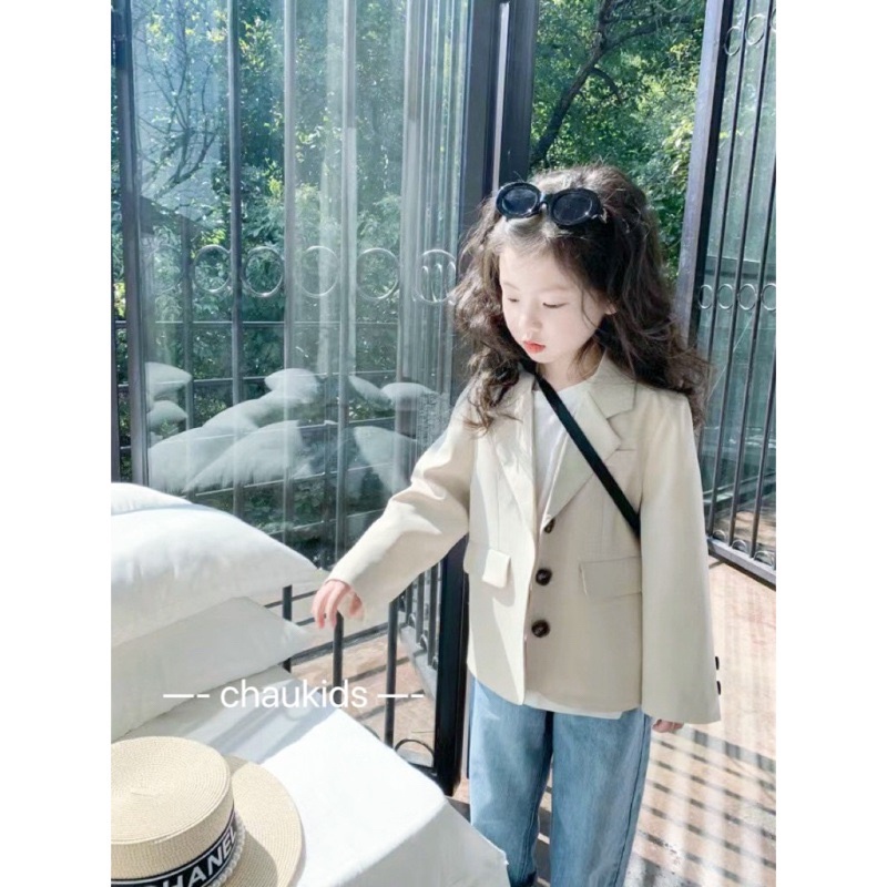 Áo vest blazer thu-đông cho bé