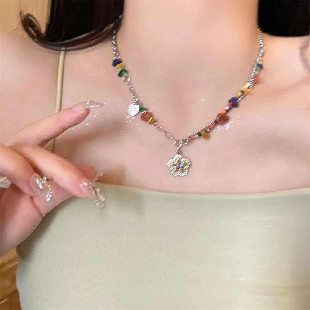 Vòng cổ Mặt Nơ dopamine Ngọt Ngào Cá Tính Cho Nữ