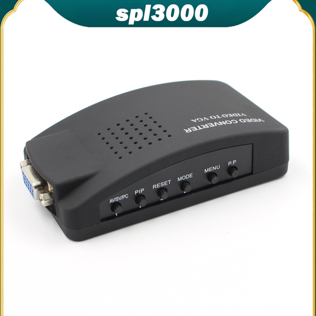 Bộ Chuyển Đổi video Từ 1 / 2 bnc Sang vga Sang s-video vga