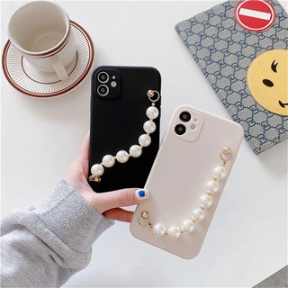 Ốp Điện Thoại Silicon Mềm Có Dây Đeo Ngọc Trai Cho huawei honor 90 pro honor90 lite honor 80 70 pro 60 50 se x9a x8a x7a