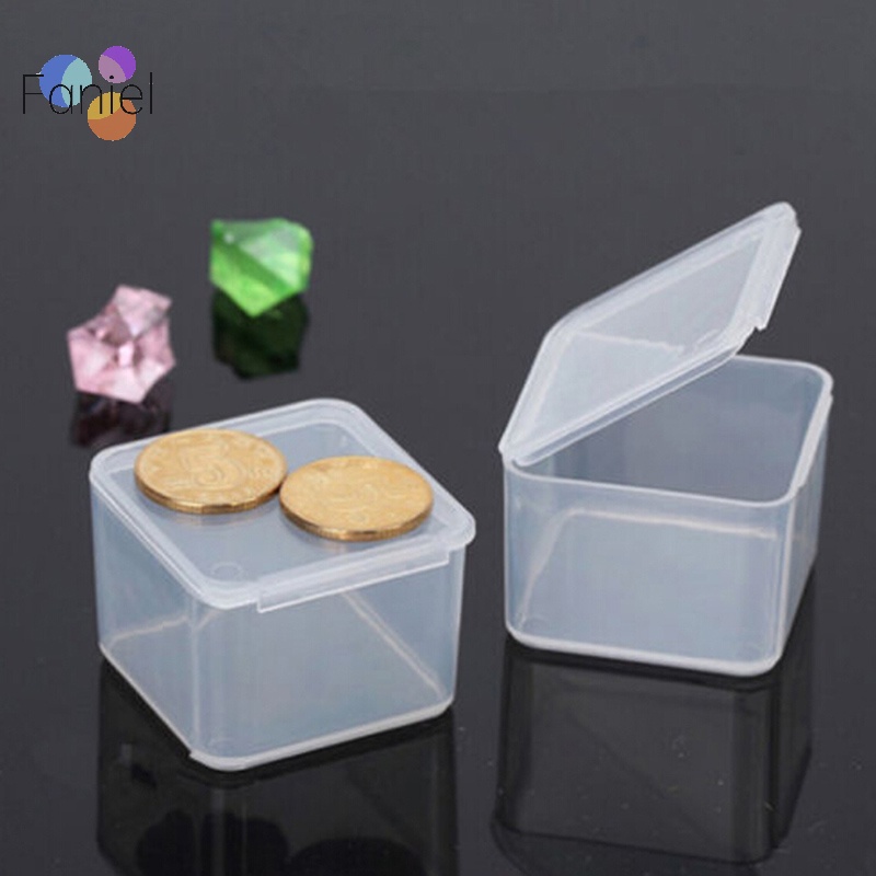 Mới Hộp Nhựa pu Siêu Cứng Trong Suốt Nhỏ cg Đựng Đồ Du Lịch