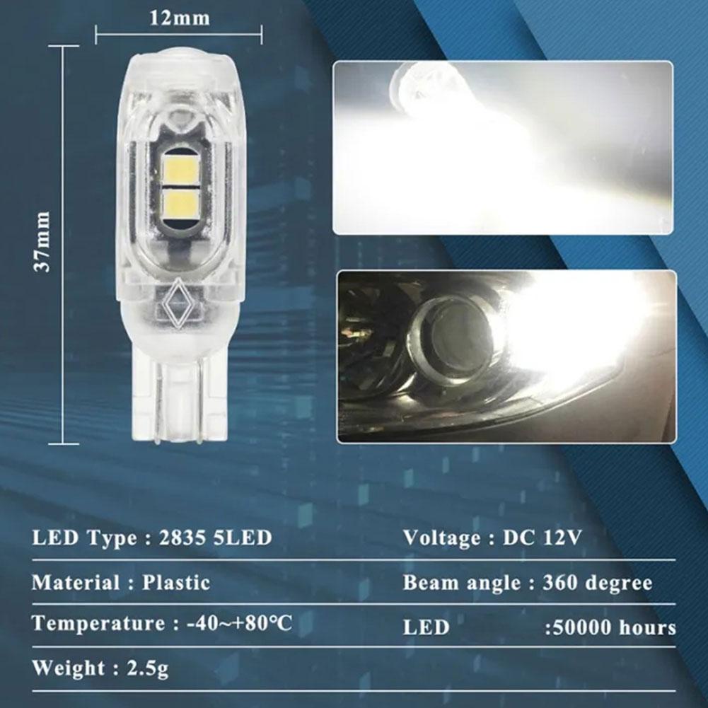 Mới Đèn led t10 3030 5 Bóng f9q4 Chuyên Dụng Cho Xe Hơi