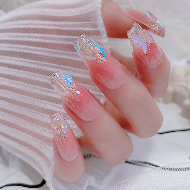 Set 100 Hạt Pha Lê 3d mini Đính Móng Nghệ Thuật charms