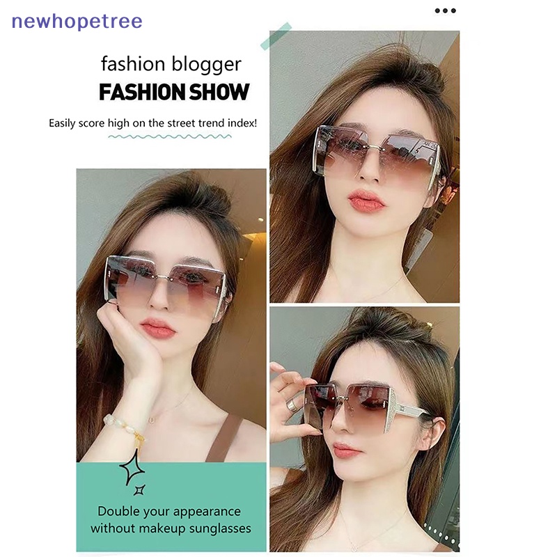 Novn Kính Mát Chống Tia uv Siêu Nhẹ Cao Cấp Thời Trang Mùa Hè Cho Nữ