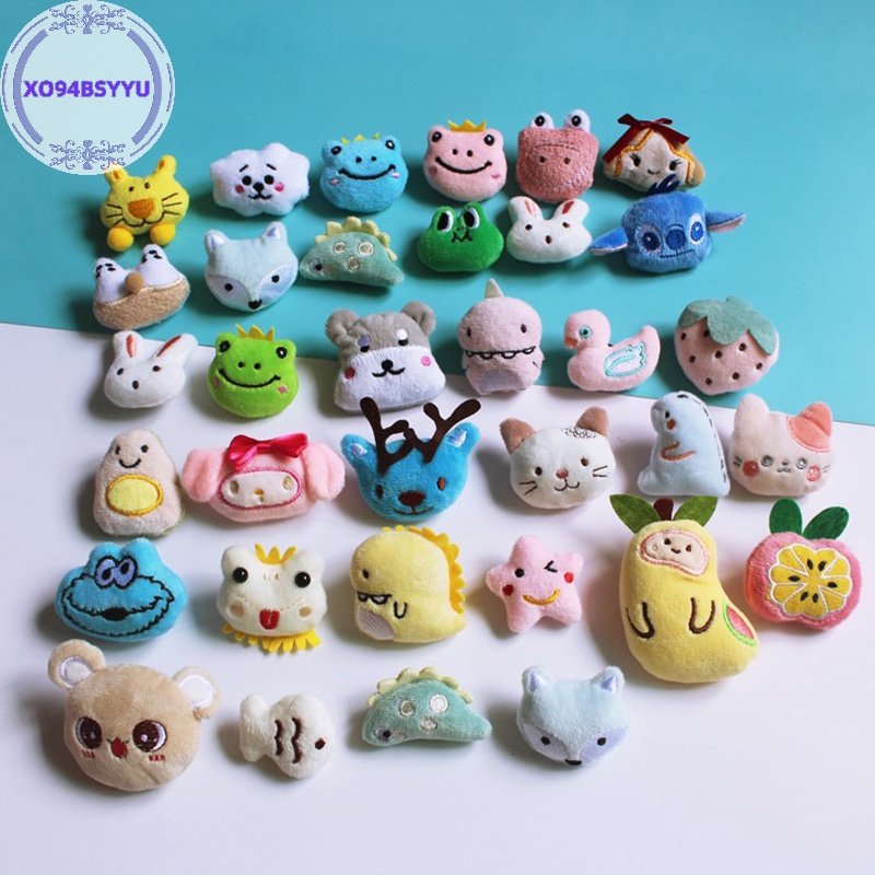 Xo94bsyu Set 10 Búp Bê Nhồi Bông Hình Động Vật Đáng Yêu 5-6cm vn