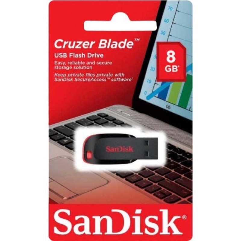Sandisk Cruzer Blade .Usb 4GB, 8GB, 16GB / 32GB, 64g 2.0 mini siêu nhỏ, sao lưu dữ liệu, copy nhạc.