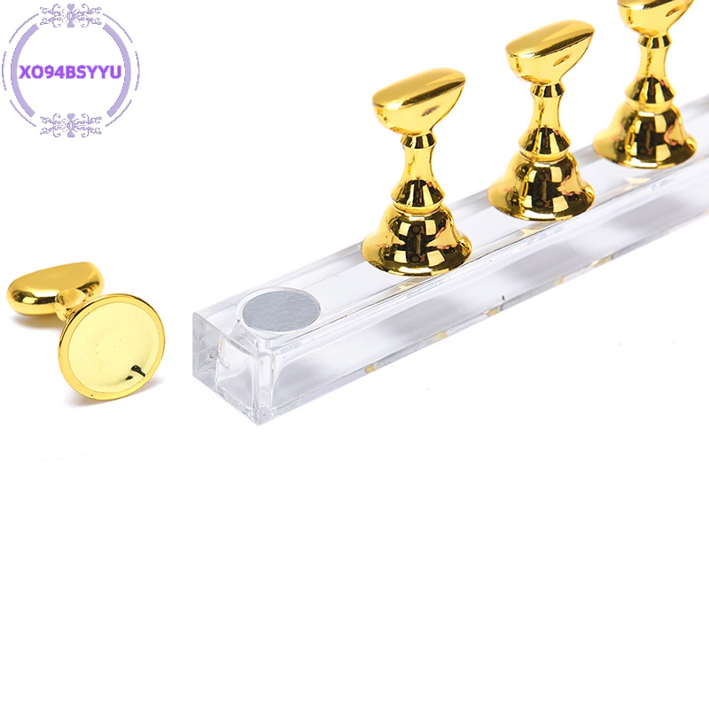 1 Bộ Giá Đỡ Trưng Bày Móng Tay Xo94Bsyu Bằng Nhựa acrylic Pha Lê vn