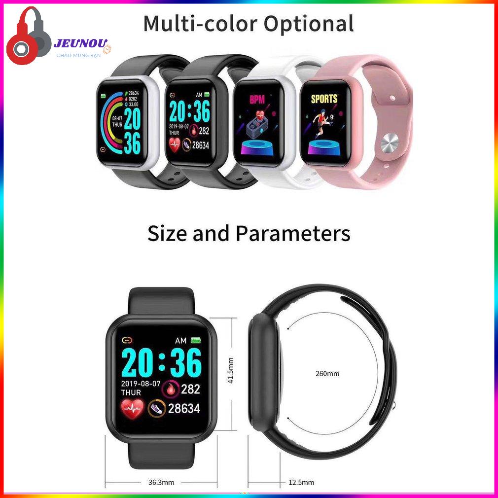 Y68 Smart Watches Women Men Sport Fitness Bracelet Tracker Wireless Wristwatch