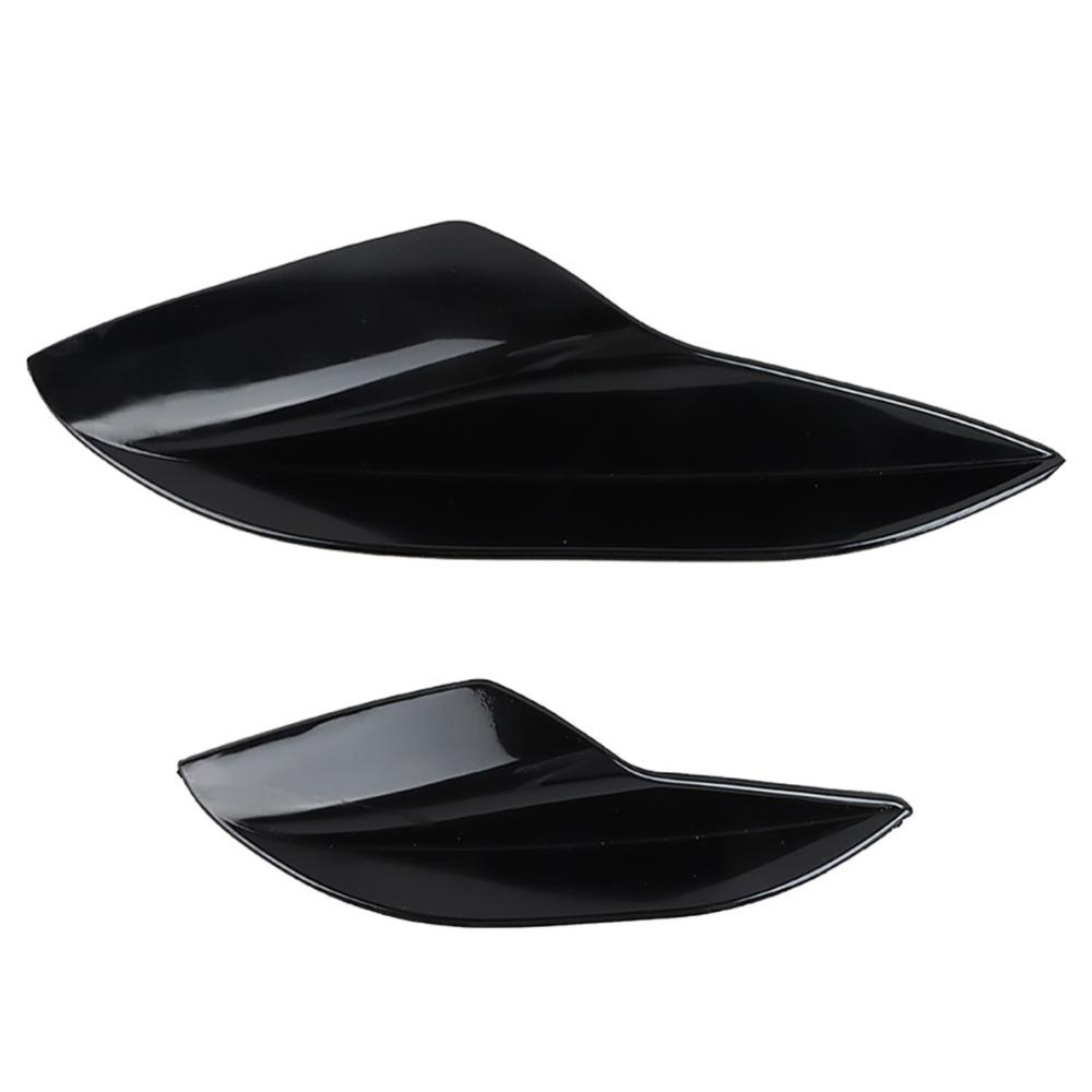 Topmall Bộ 4 Miếng Dán Trang Trí Cản Trước Xe Hơi Bằng Sợi carbon o3t9