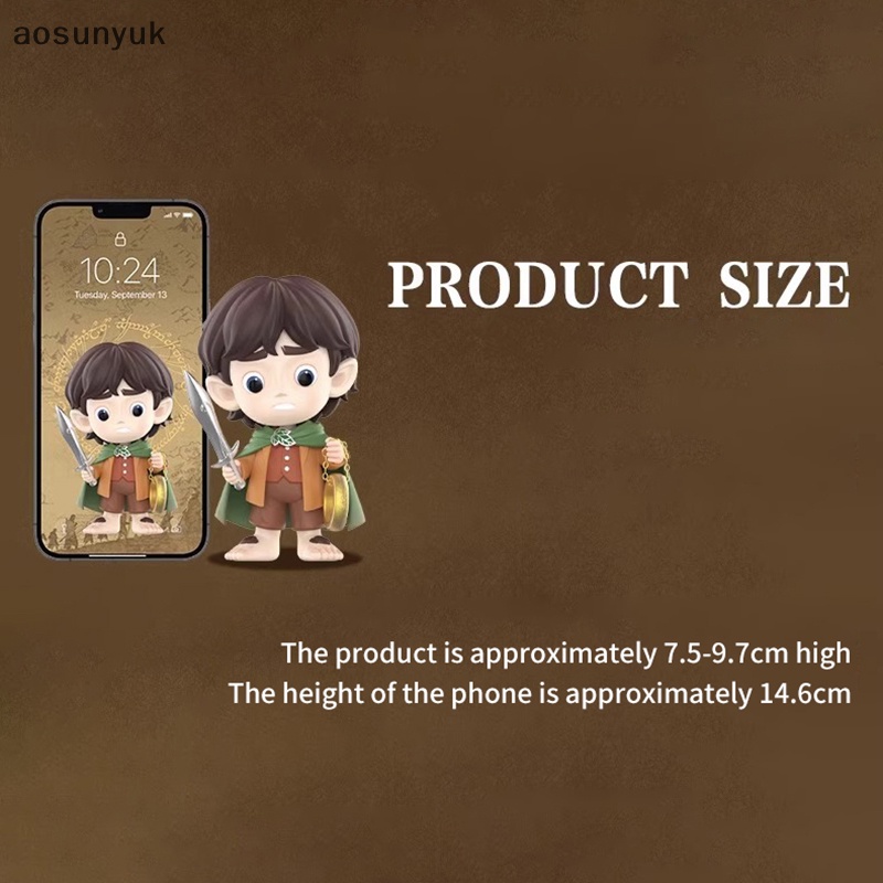 Aosunyuk pop mart the lord of the rings Đồ Chơi Mô Hình Nhân Vật kawaii