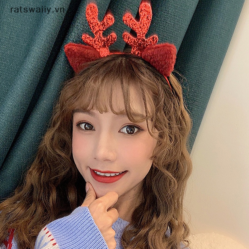 Băng Đô Cài Tóc Trang Trí Giáng Sinh Năm Mới 2023