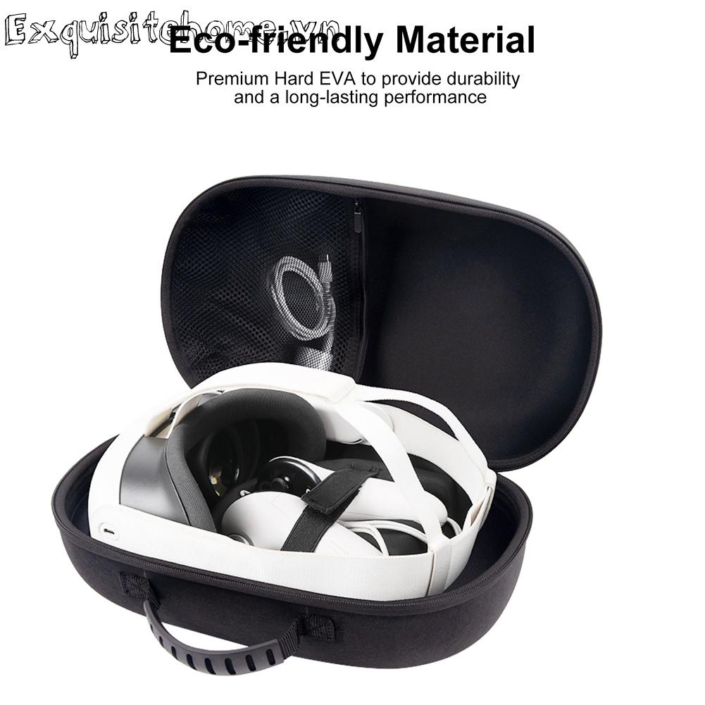 Túi Lưới Đựng Tai Nghe Chụp Tai Cho meta quest 3 vr