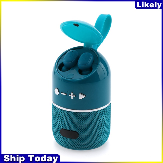 Loa Không Dây mini tg805 2 Trong 1 Hình Đôi Môi Trang Trí Nhà Cửa