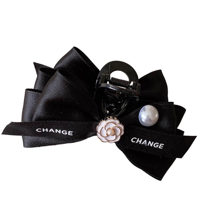 Kẹp Tóc Hình Nơ Đính Ngọc Trai Nhân Tạo Thời Trang 2023