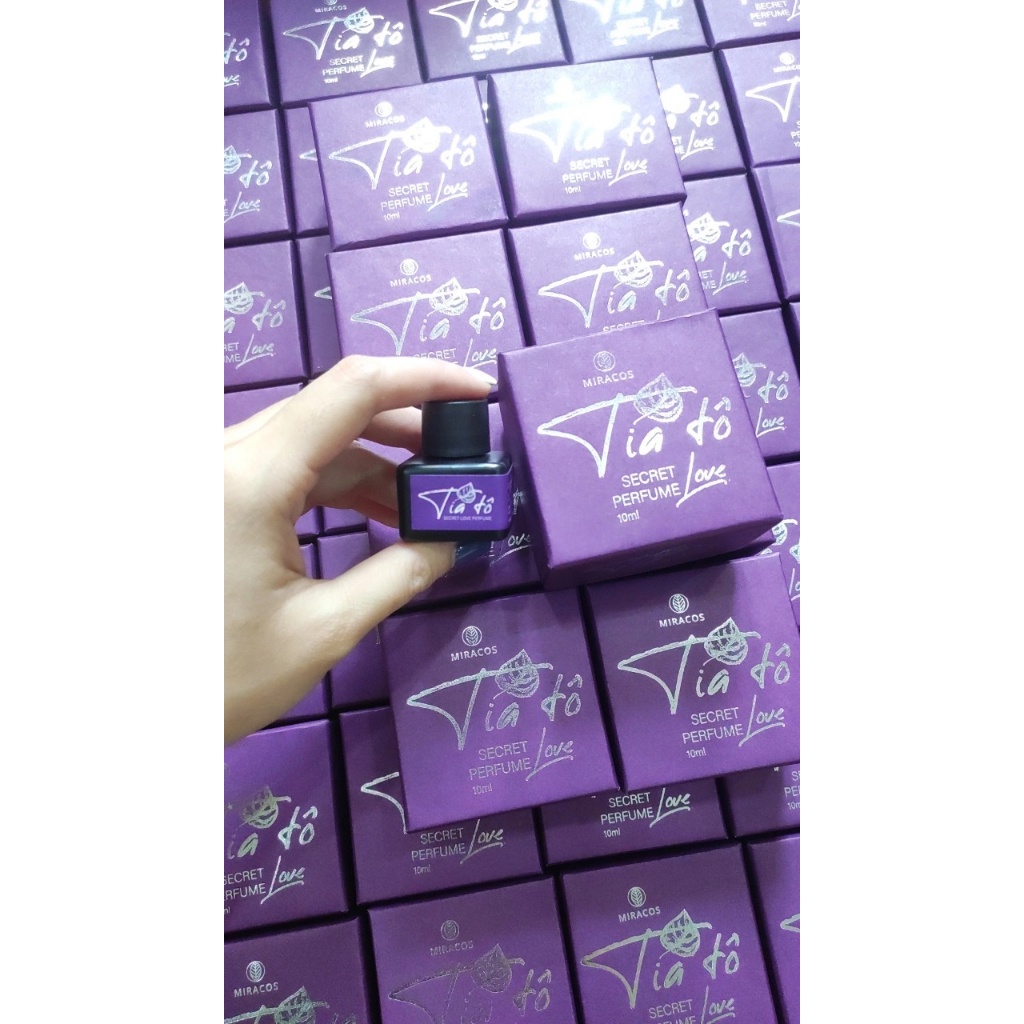 Nước hoa vùng kín nữ tía tô Secret Love Perfume khử khuẩn, thơm lâu - 10ML