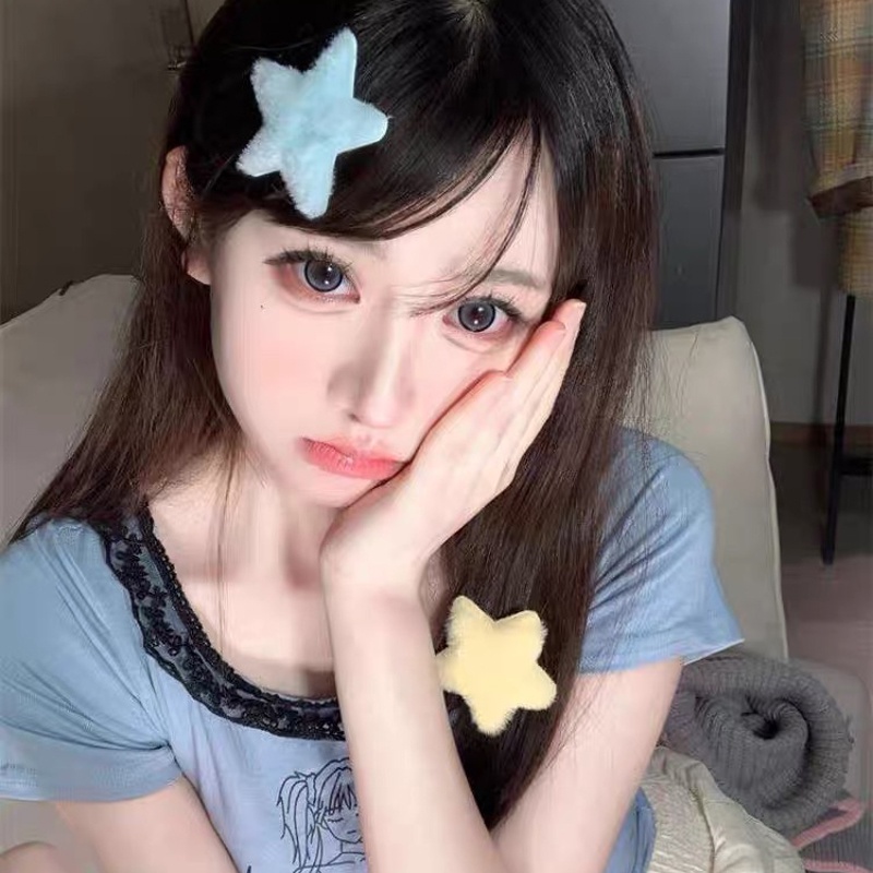 Mới Kẹp Tóc Hình Ngôi Sao Năm Cánh Phong Cách Hàn Quốc Cho Nữ