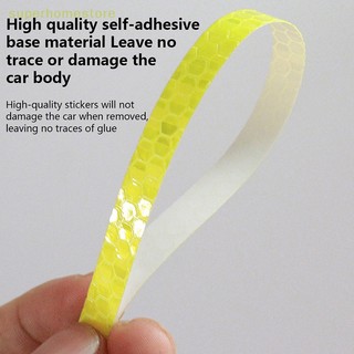 Sticker Phản Quang Dán Bánh Xe Đạp / Xe Máy Độc Đáo