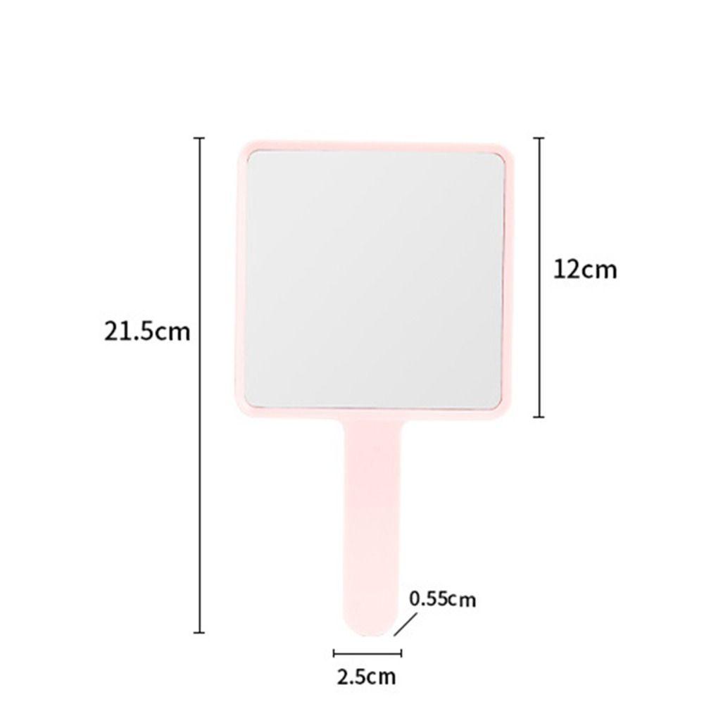 Gương Trang Điểm Cầm Tay Thiết Kế Đơn Giản Chống Trượt Thoải Mái Dễ Thương