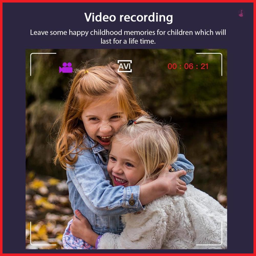 Máy Quay video Kỹ Thuật Số 1080p Độ Phân Giải Cao 13 mega pixels 2 inch Làm Quà Giáng Sinh Cho Bé Trai Bé Gái