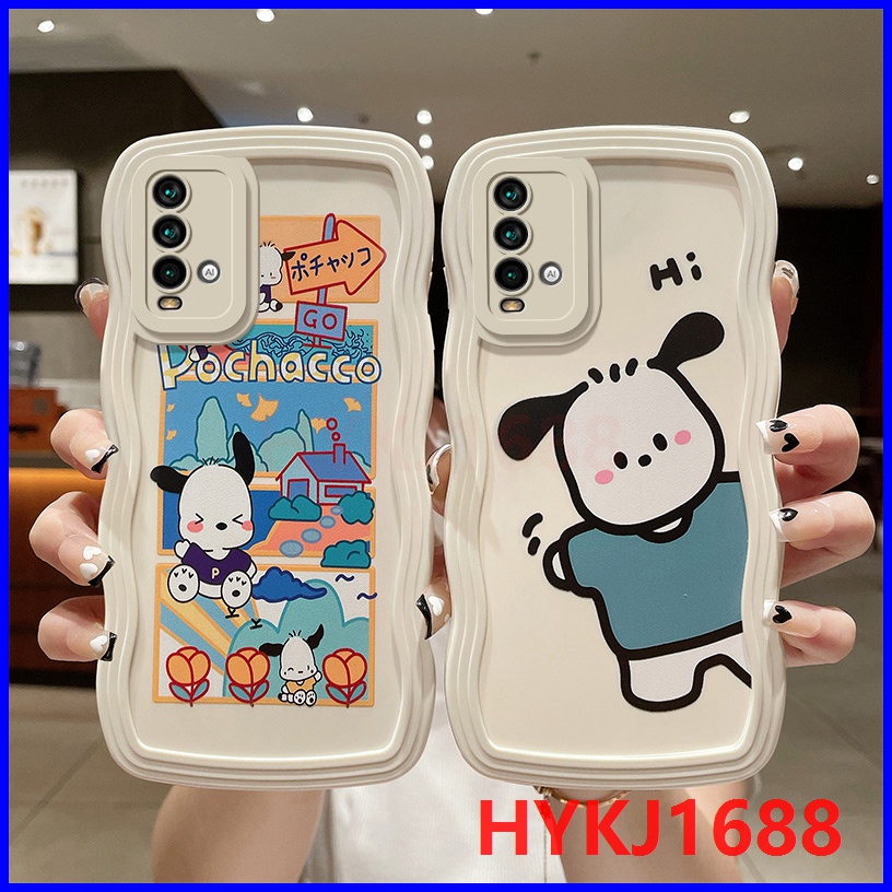 Ốp lưng Redmi 9T Ốp Điện Thoại tpu silicone Họa Tiết Gợn Sóng Cho redmi 9T DBL