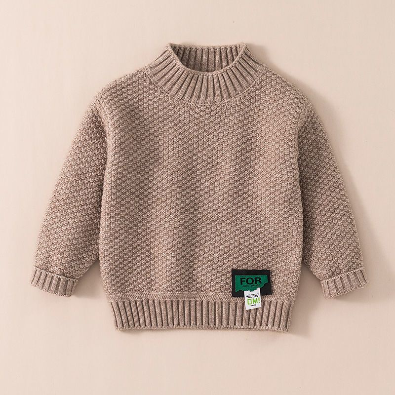 Áo sweater Dệt Kim Dày Dặn Thoải Mái Phong Cách Mới 2023 Cho Bé Trai / Bé Gái