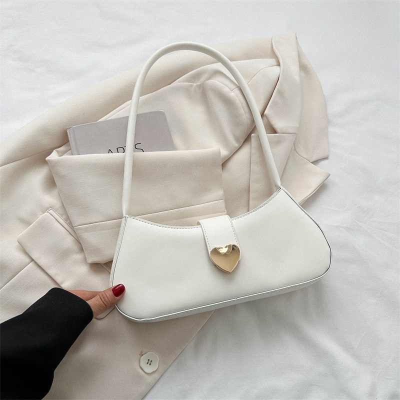 Sally Túi đeo dưới cánh tay Màu Trơn Đơn Giản Thời Trang Cho Nữ