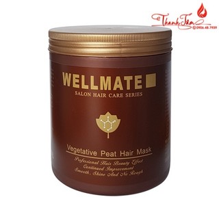 Hấp ủ tóc siêu mượt Wellmate Vegetative Peat Hair Mask 1000ml