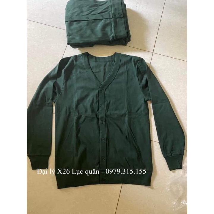 Áo khoác thu đông nam gile dài tay có cúc