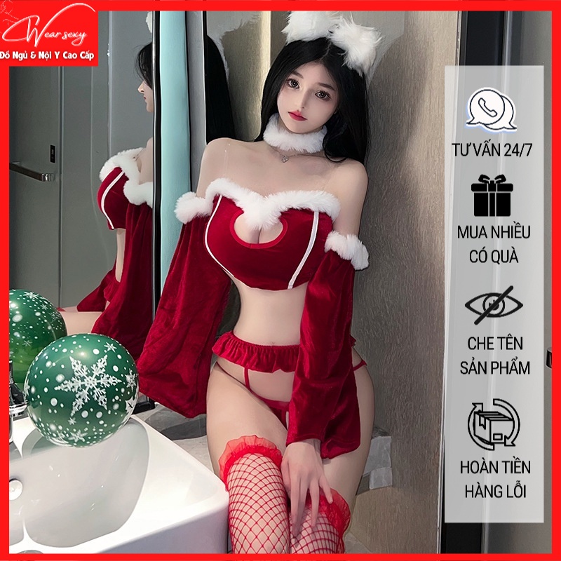 Cosplay Lễ Hội Giáng Sinh Sexy Cám Dỗ 2674 [CWEAR.SEXY]