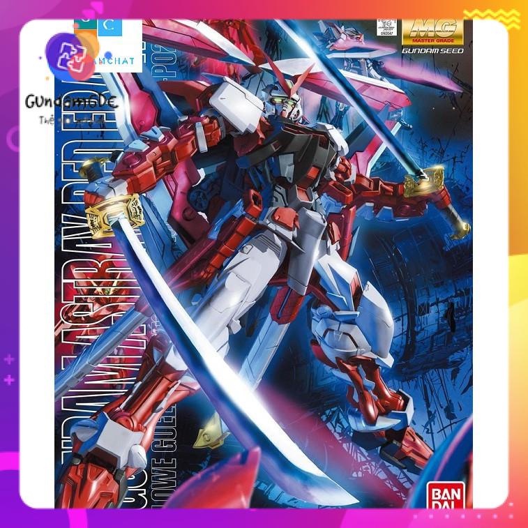 Mô hình lắp ráp MG Gundam Bandai Astray Red Frame Kai - GDC Tặng ô tô