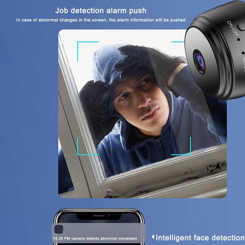 Cemera Máy Quay An Ninh mini a9 1080p Kết Nối wifi