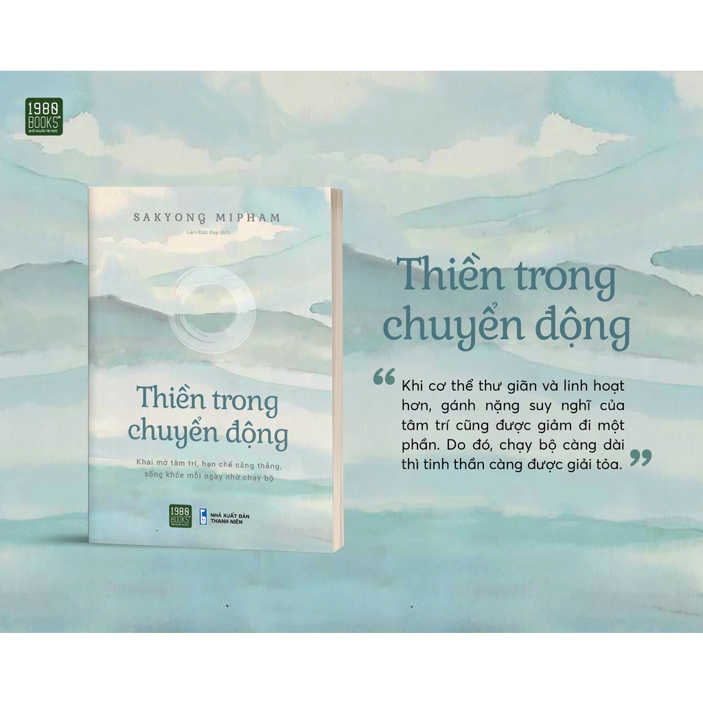 Sách - Thiền trong chuyển động - Sakyong Mipham