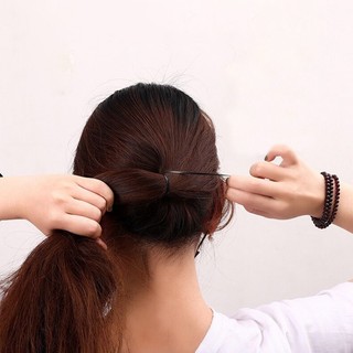Dây buộc tóc nhiều màu co giãn tốt dùng một lần