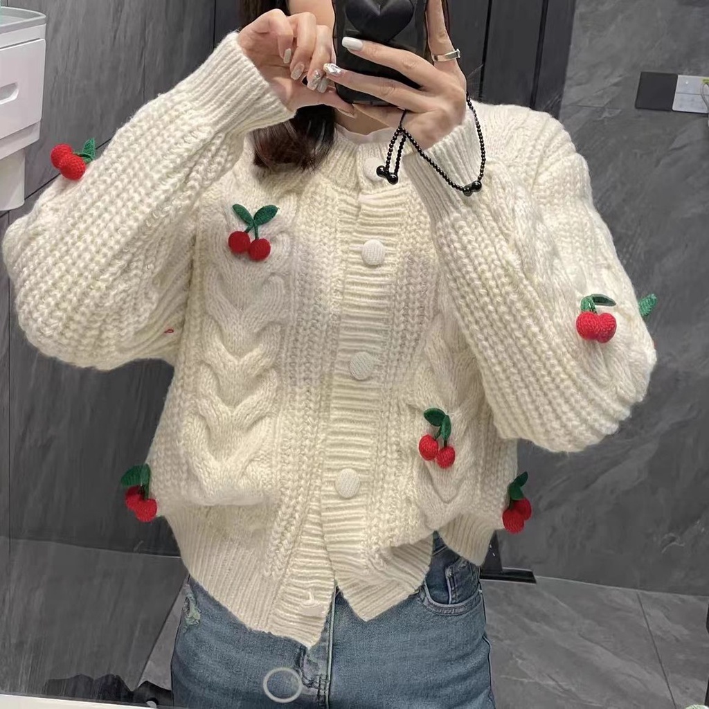 Áo sweater Dệt Kim Mỏng Che Bụng Thời Trang Mùa Thu Cho Nữ