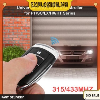Bộ điều khiển từ xa 4 nút 315 / 433mhz cho xe mô tô
