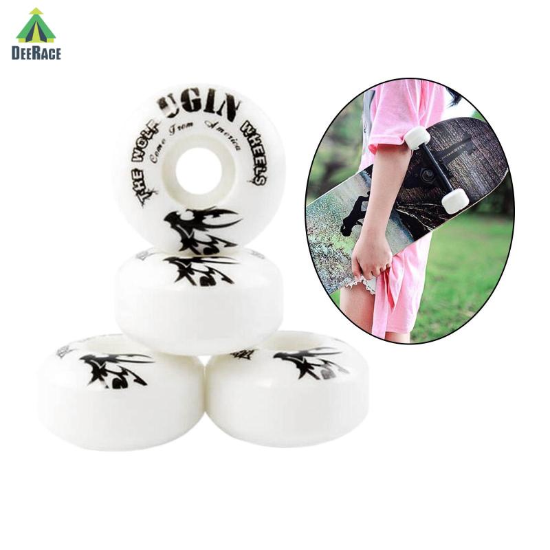 4x PU Ván Trượt Thay Thế Bánh Xe Con Lăn Ván Trượt Cường Độ Cao