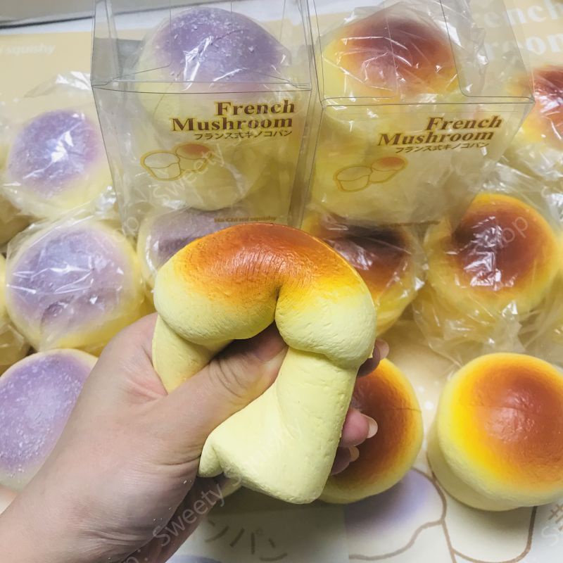 Đồ Chơi Nắn Bóp Đàn Hồi Giảm Stress Hình Nấm