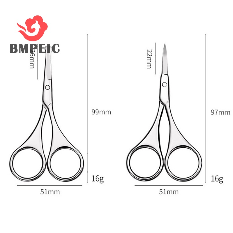 Kéo Cắt Tỉa Lông Mày / Lông Mũi Chuyên Dụng Cho Trang Điểm Mới